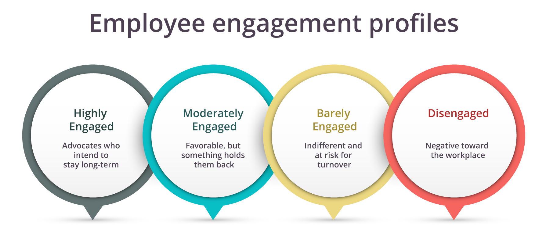 Employee engagement profiles