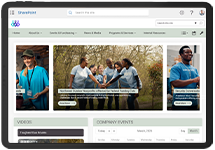 Intranet example for nonprofits