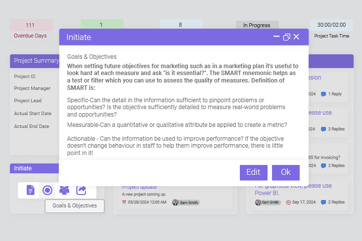 Seamless Project Planning
