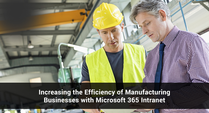 Increasing the Efficiency of Manufacturing Businesses 